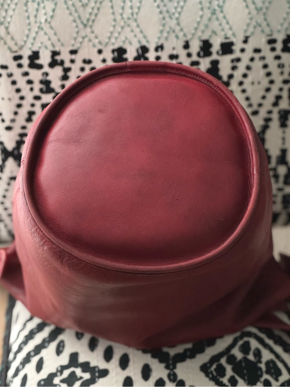 Vintage COACH 9085 XL Duffle Sac Feed Bag RED ❤️‍🔥 - Picture 5 of 11
